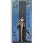 „Ikarus“ von Heinrich Brockmeier und Uschi Klaas: Kombination aus Ölmalerei und Bronze-Figur.