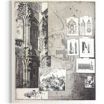 Malte Sartorius Braunschweiger Dom Aquatinta Radierung Architektur Grafik signiert limitiert