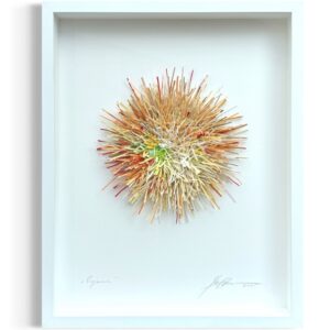 Gabriele Mierzwa Organics 3D-Objekt aus Holzstäbchen
