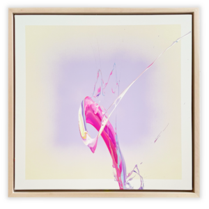Gemälde „New Perspective“ von Cevin Parker – 80 × 80 cm Unikat in Mischtechnik mit strukturreicher Oberfläche