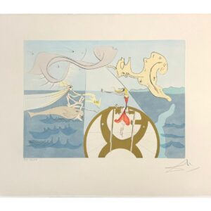 Salvador Dalí „Hommage a Leonardo Da Vinci“