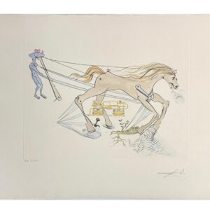 Salvador Dalí „Hommage a Leonardo Da Vinci“