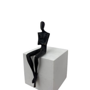 Skulptur „Jasper“ von Nando Kallweit – stilisierter Bronzetorso