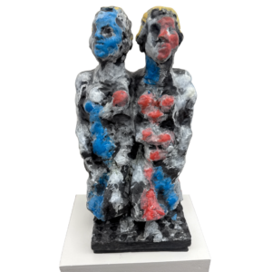 Bronzeskulptur „Zwilling“ von Markus Lüpertz (2017)