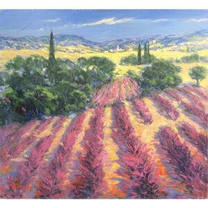 Heinz-Jürgen Menzinger „Lavendula Landscape“