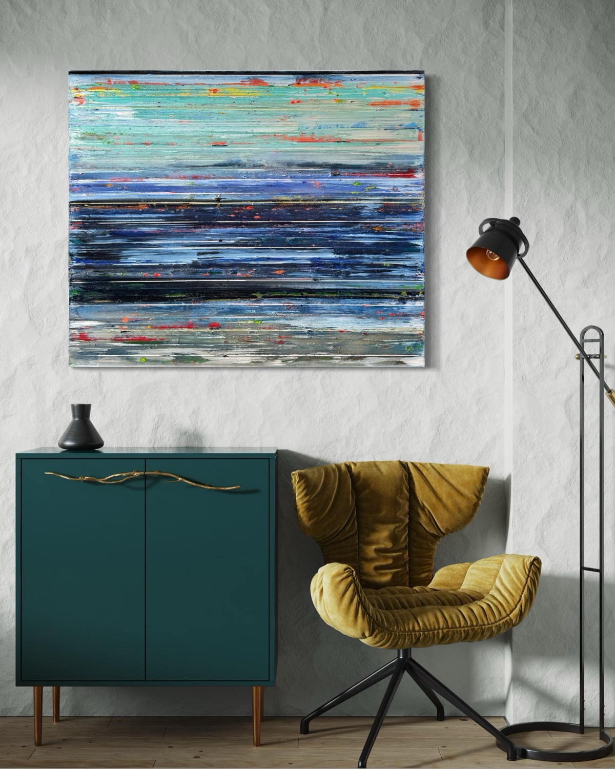 Petra Rös-Nickel „nature Blue 23/2“ – Bild 3