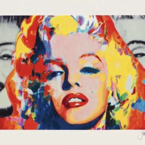 Siebdruck „Integrated New Vision“ von James Francis Gill – 110 × 80 cm